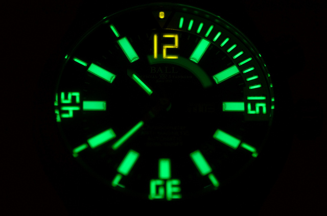 tritium lume is not so bright