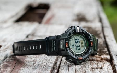 casio protrek hiking watch