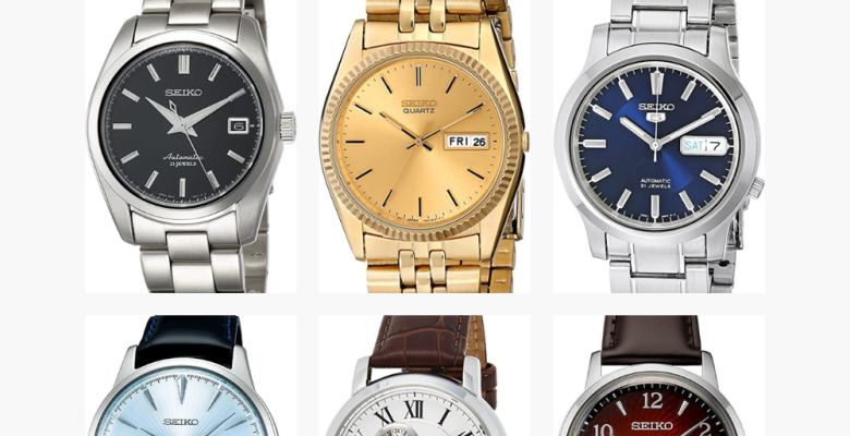 Top 7 Stylish Seiko Dress Watches for Men 2023