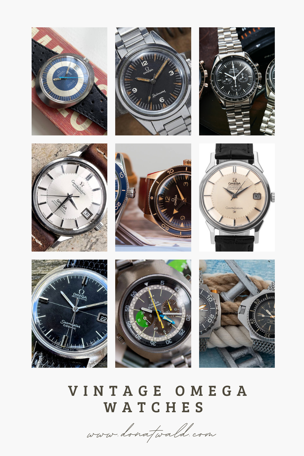 Top 10 Most Desirable Vintage Omega Watches
