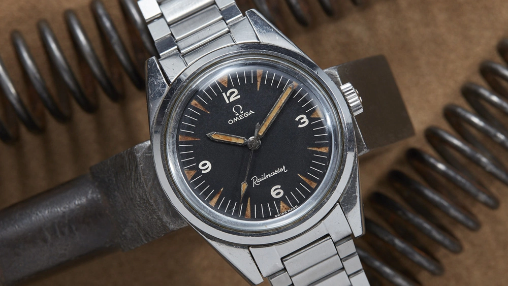 Vintage Omega Watches - Omega Railmaster